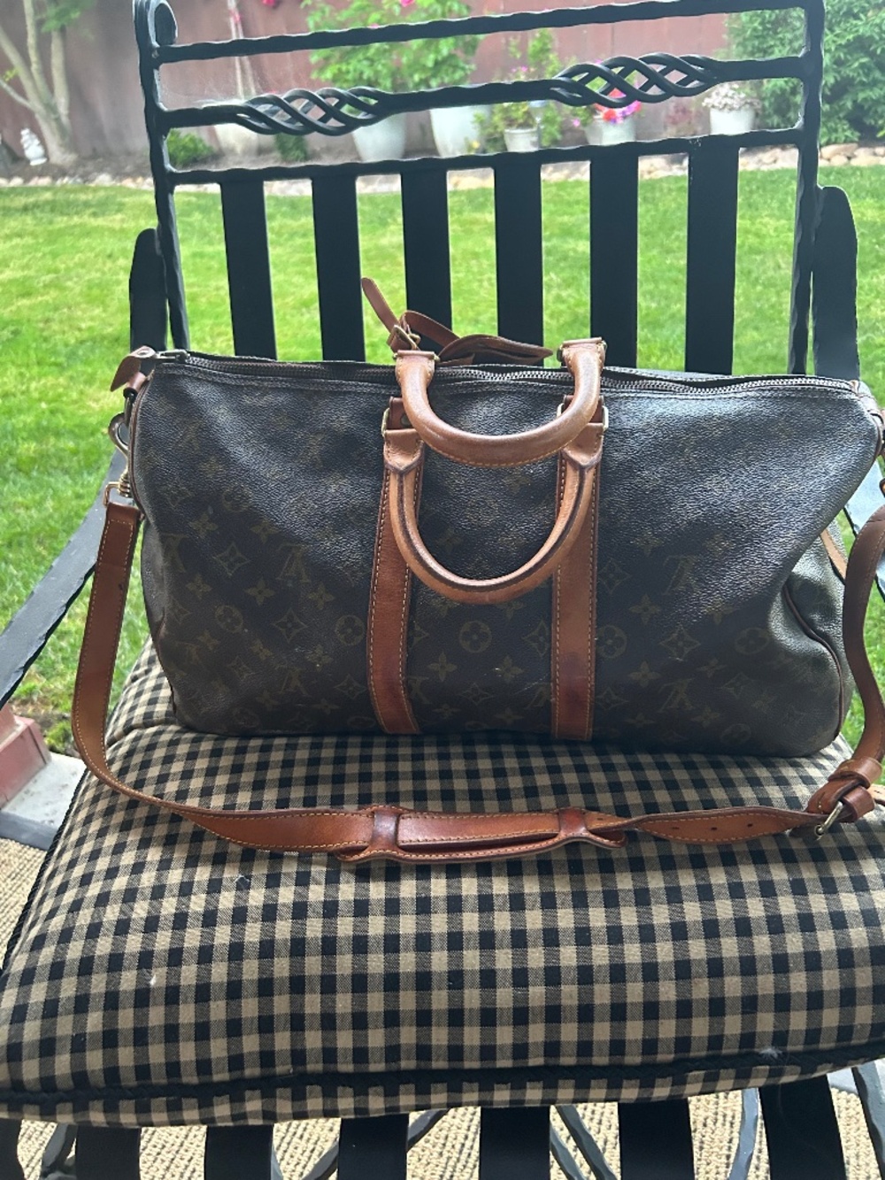 Louis Vuitton Keepall duffle bag